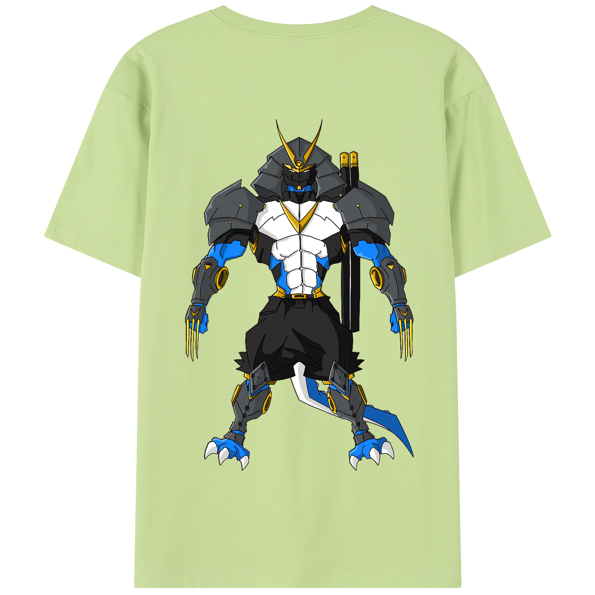 （画像用） Digimon デジタルモンスター/デジモン 綿100％半袖Tシャツ（背面プリント）